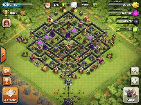 level 9 town hall bases.